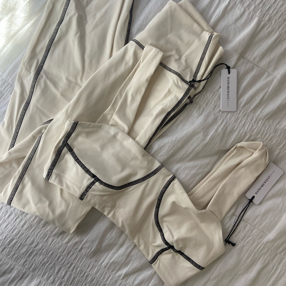 We wore what off white active set - new with tags - originally $156